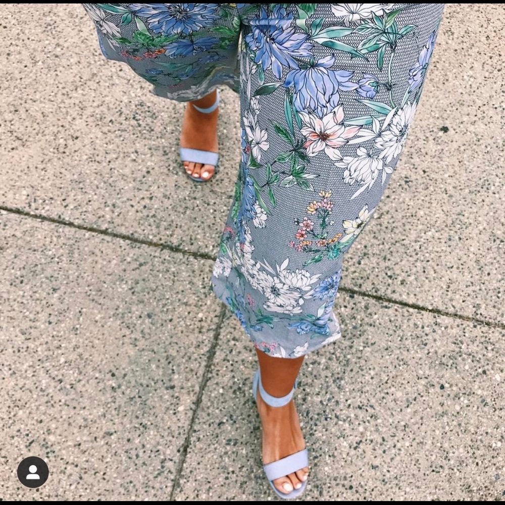 H&M floral jumpsuit